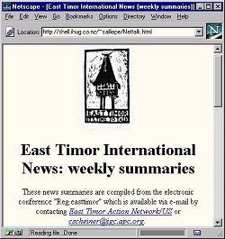 Notici�rio semanal, da Nova Zel�ndia - p�gina em 9/7/1996