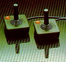 Modelo bsico de joystick, da Atari