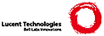 Logo da Lucent, controladora dos laborat�rios Bell