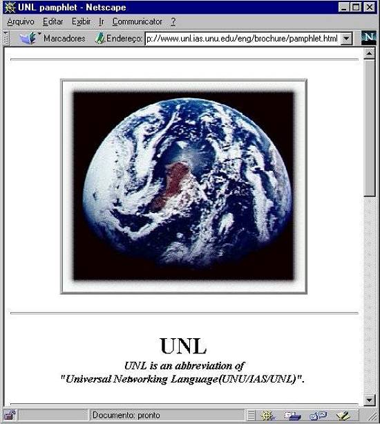 P�gina Web oficial sobre a UNL