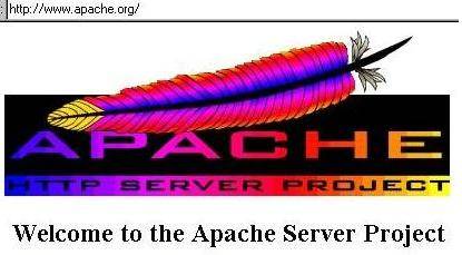P�gina Web do Apache