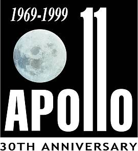 Logomarca da Nasa para as comemora��es dos 30 anos da miss�o Apollo 11