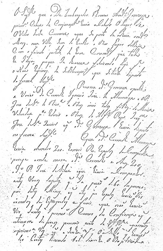 P�gina 2/6 da carta-den�ncia de Silv�rio dos Reis