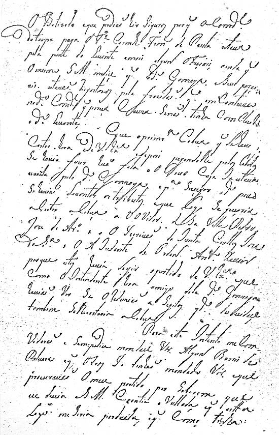 P�gina 3/6 da carta-den�ncia de Silv�rio dos Reis