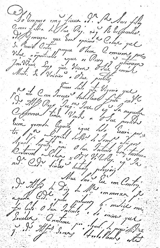 P�gina 5/6 da carta-den�ncia de Silv�rio dos Reis