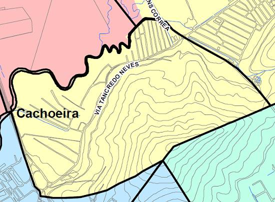 Clique na imagem para ver o mapa de bairros de Guaruj�