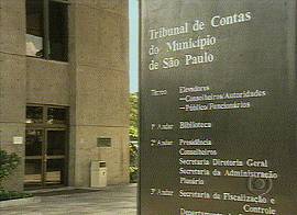 O prdio do tribunal, em imagens da matria divulgada pela Rede Globo de Televiso