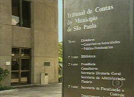 O pr�dio do tribunal, em imagens da mat�ria divulgada pela Rede Globo de Televis�o