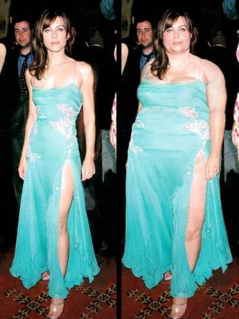 Elizabeth Hurley...