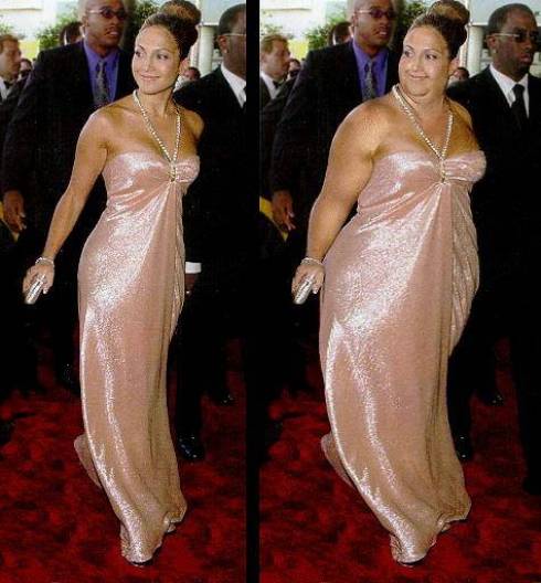 Atriz Jennifer Lopez...