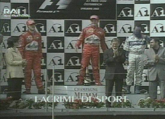 Legenda da televis�o italiana RAI International expressa bem a opini�o mundial (Imagem: 12/5/2002)