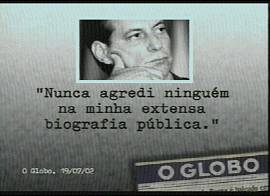 Publicidade anti-Ciro Gomes na televis�o, em 23/8/2002: cita��o do jornal 'O Globo' de 19/7/2002