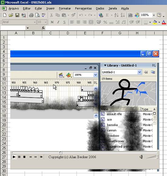 Clique na imagem para obter a planilha MS Excel com a anima��o