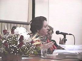 A palestrante Neide Smolka