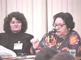 Rosilma Roldam e Neide Smolka