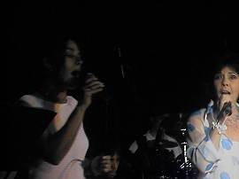 Caroline Roldan e S�nia Rocha (foto: Pimentel)