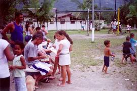 Interesse das crian�as tamb�m motivou os pais