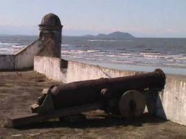 Forte S�o Jo�o, em Bertioga. Foto: divulga��o