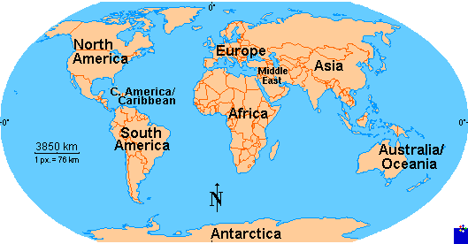 Mapa-mundi  FOTW Flags Of The World