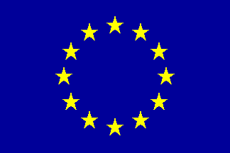 Bandeira da Unio Europia  FOTW Flags Of The World - Clique para ir ao site da Unio Europia/Click for European Union site