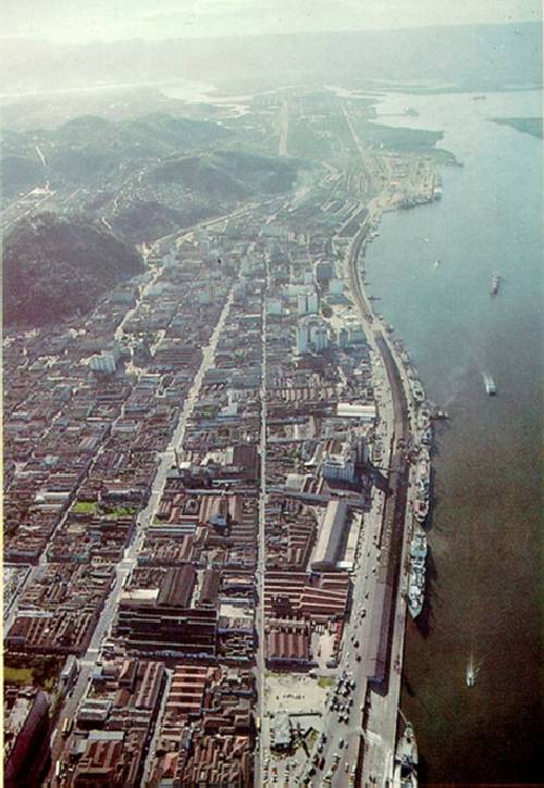 Cais Valongo-Paquet�, por volta de 1987