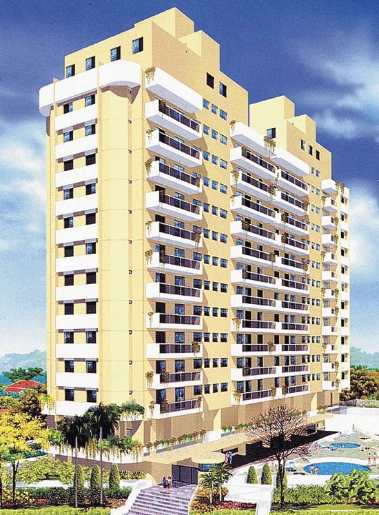 Maquete do Edif�cio Cambar�, da V�rtice