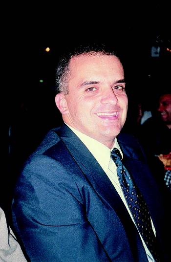 Andr� Del Bosco, em noite santista