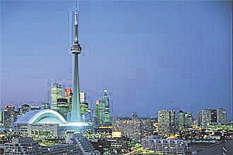 Torres de comunicaes, como em algumas cidades canadenses, mostram a tendncia, que j existe h anos de forma incipiente