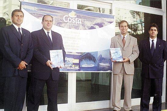 Apresenta��o dos novos cruzeiros de ver�o