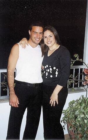 Os irm�os Daniel e Cynthia Machado