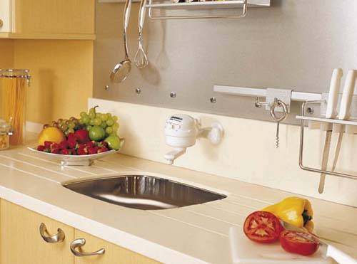 Torneira oferece tr�s op��es de temperatura