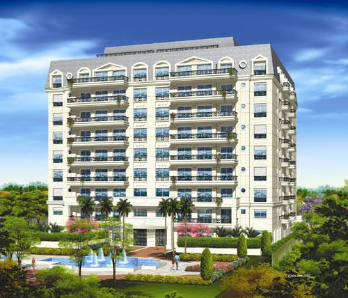 Apartamentos t�m �rea �til entre 220 e 396 metros quadrados