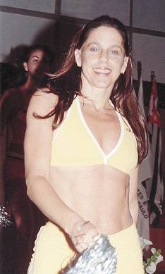 Renata Azevedo coreografou o desfile em benef�cio do Fundo Social de Solidariedade, dia 2/4/2001, no Clube dos Ingleses. Foto: Walter Cabrera
