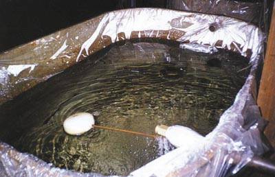 Prosper lan�ou esse forro pl�stico para caixa d'�gua