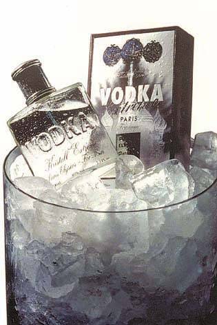 Um perfume gelado...