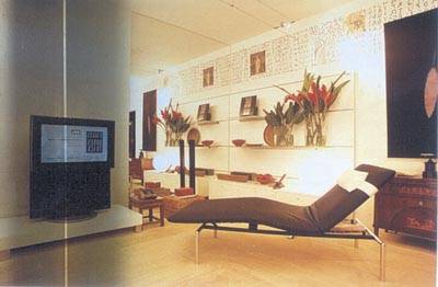 Ambientes com estandes e arm�rios projetado som criatividade