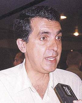 Carlos Eduardo Adegas, vereador, presidente da CEV