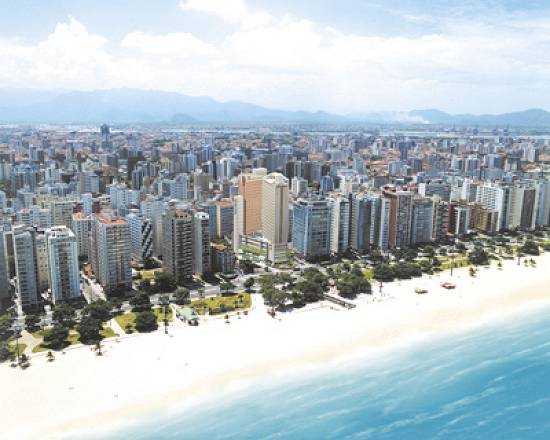 Instala��es ser�o em �rea nobre da praia de Santos