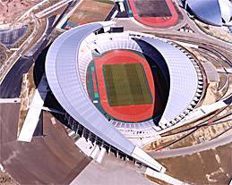 Miyagi Stadium, em Sendai, Japo