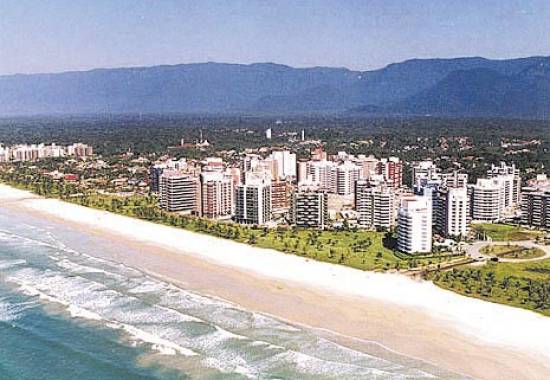 Vista parcial da Riviera, no munic�pio de Bertioga