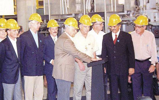 Presidente da Rep�blica inaugurou instala��es na Companhia Sider�rgica Paulista, em Cubat�o/SP