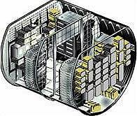 M�dulo duplo de carga (imagem: Boeing)