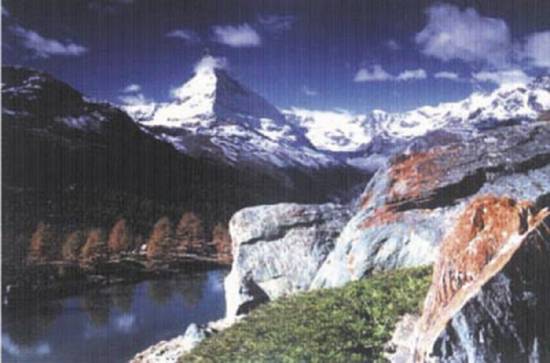 A fascina��o das montanhas su��as