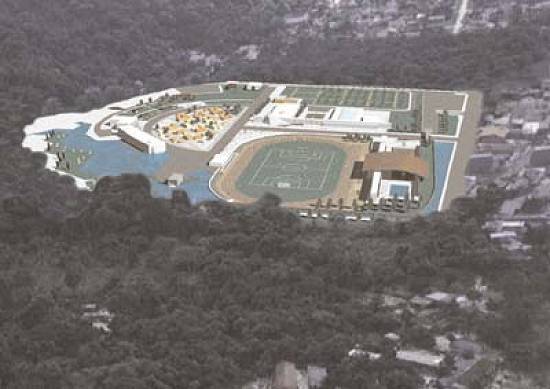Nova Cidade da Crian�a, em Solemar: complexo estudantil, esportivo e profissionalizante