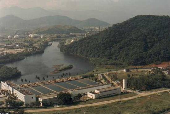 Esta��o de Tratamento de �gua (ETA-3) de Cubat�o. Foto: Sabesp