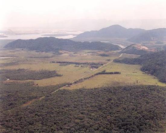 S� 11% da �rea para expans�o urbana na �rea continental de Santos