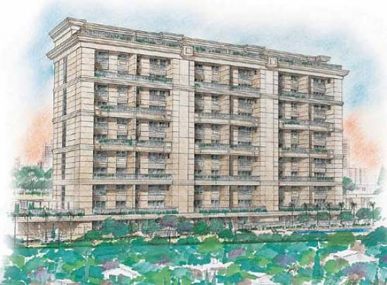 Ville Belle �poque: tr�s torres, cada uma com 10 pavimentos