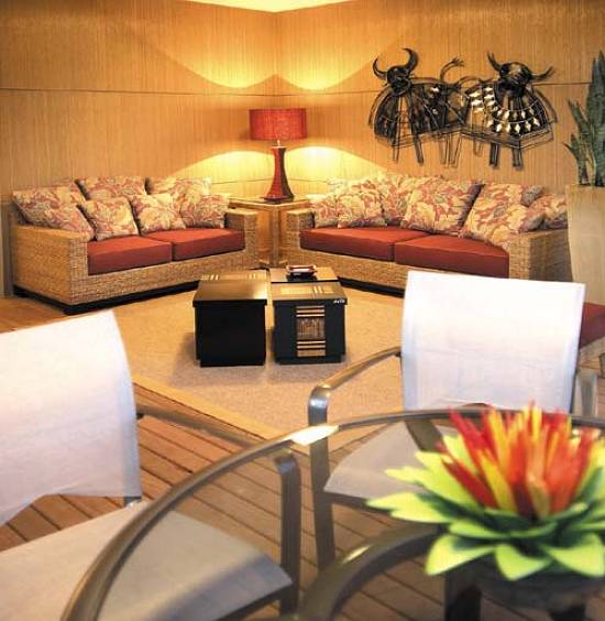 Sala de estar: ambiente que foi destaque na vers�o 2002