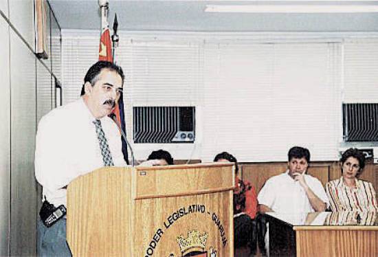 Wanderley Maduro destacou os objetivos do programa comunit�rio (Foto: Soraya Liguori/CMG)