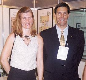 Roberto Luiz Barroso Filho, Engeplus, e a esposa Eliane Manteck Godinho Barroso